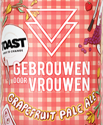 Gebrouwen door Vrouwen Grapafruit Pale Ale logo